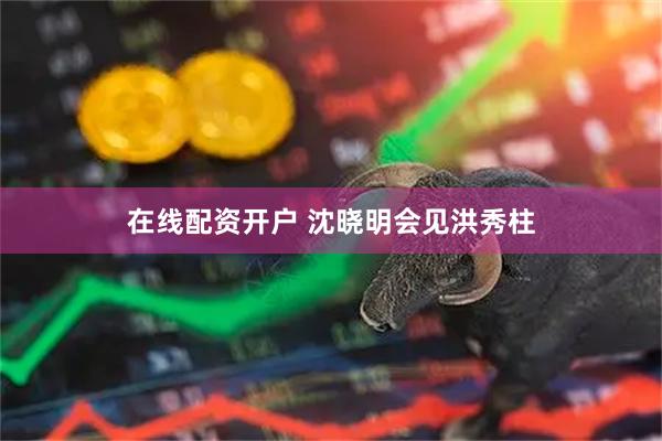 在线配资开户 沈晓明会见洪秀柱